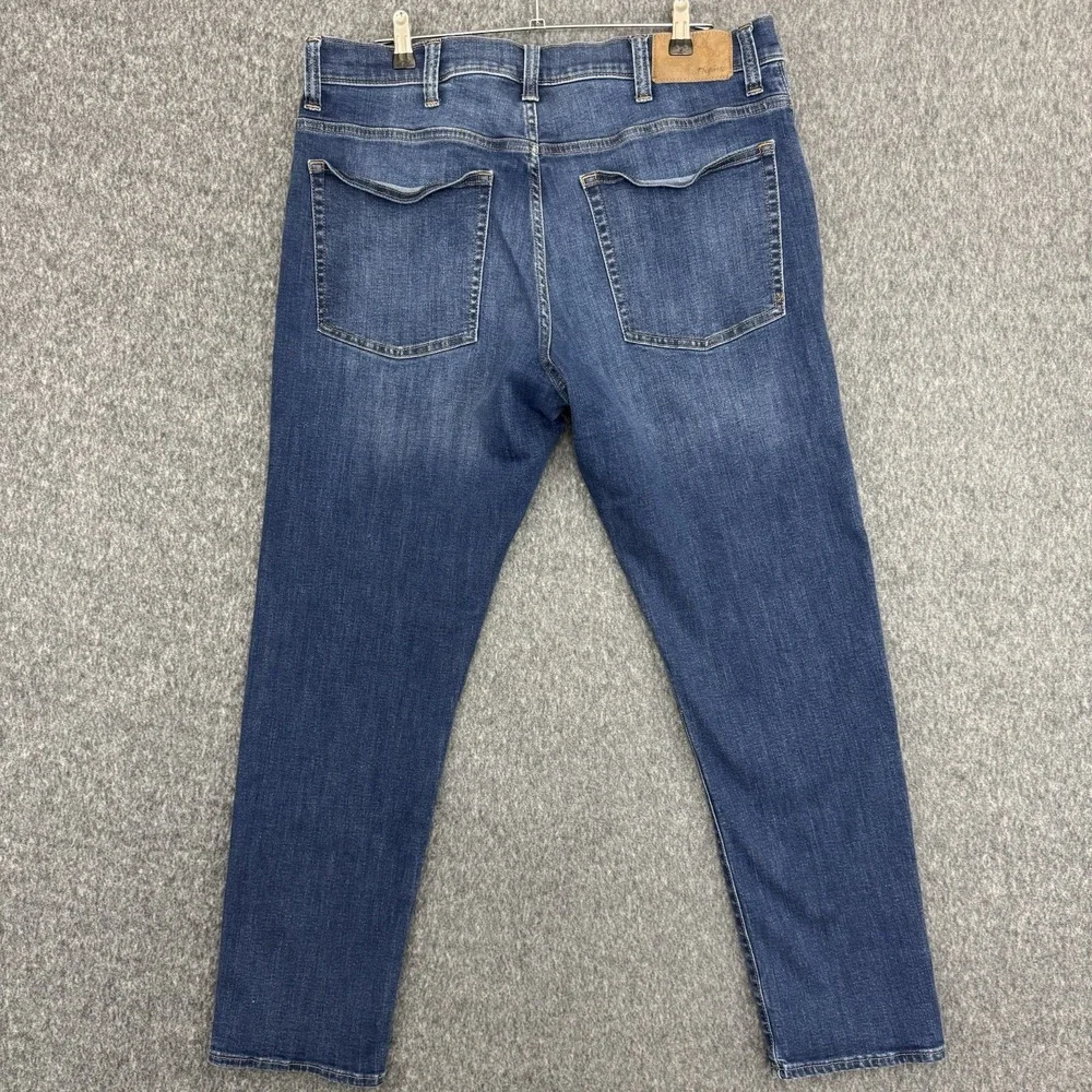 Madewell Athletic Slim CoolMax Jeans Men's 38x32 Blue Stretch Denim